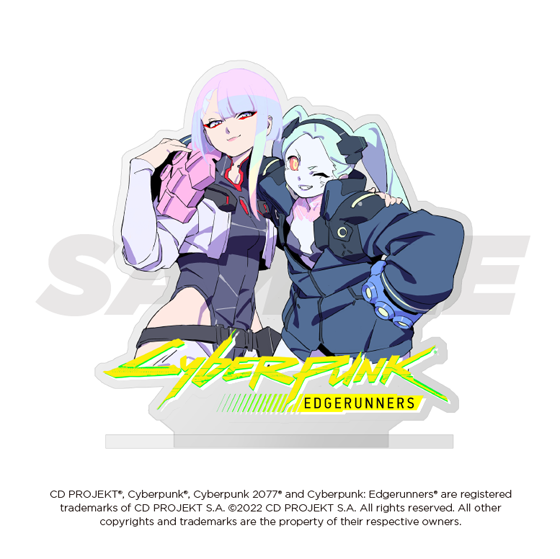Cyberpunk: Edgerunners "Lucy＆Rebecca" Acrylic stand