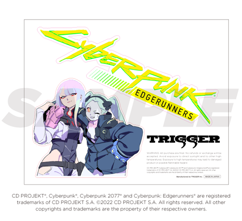 Cyberpunk: Edgerunners "Lucy＆Rebecca" Sticker set