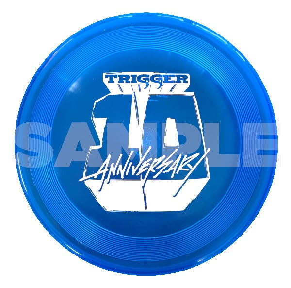 【Lottery Sales】TRIGGER FLYING DISC (TRIGGER 10TH ANNIVERSARY Ver / BLUE)