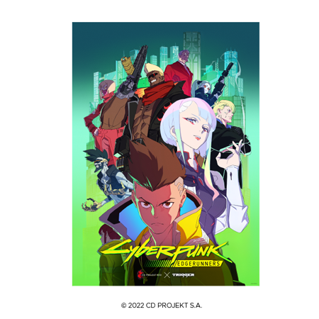 Cyberpunk: Edgerunners Main Visual poster