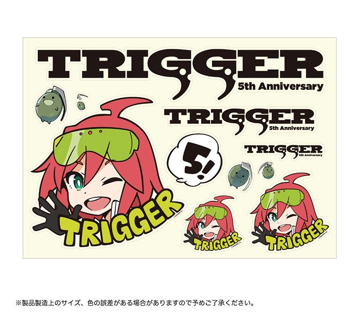 TRIGGER 5th Anniversary: Trigger-chan Sticker