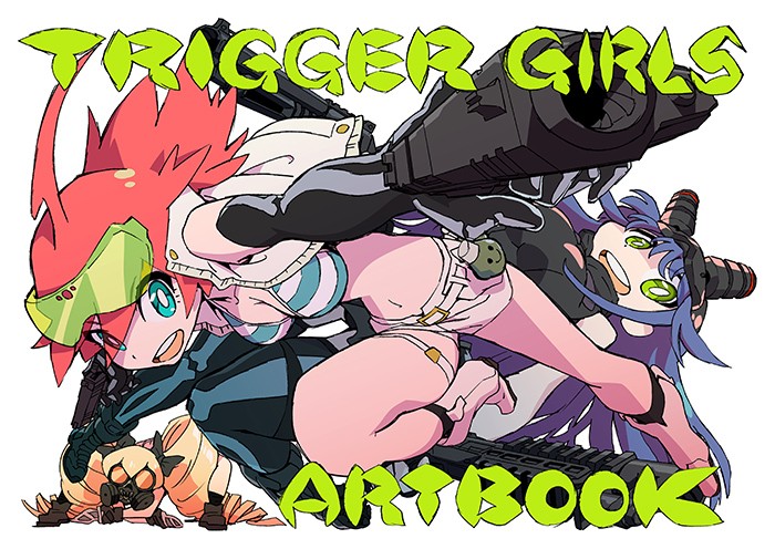 TRIGGER GIRLS ART BOOK