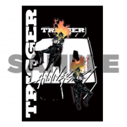 TRIGGER 10TH ANNIVERSARY【Inferno Cop】STICKER SET (1st Edition) / Inferno Cop ＆10th Logo A（Black & White ver）